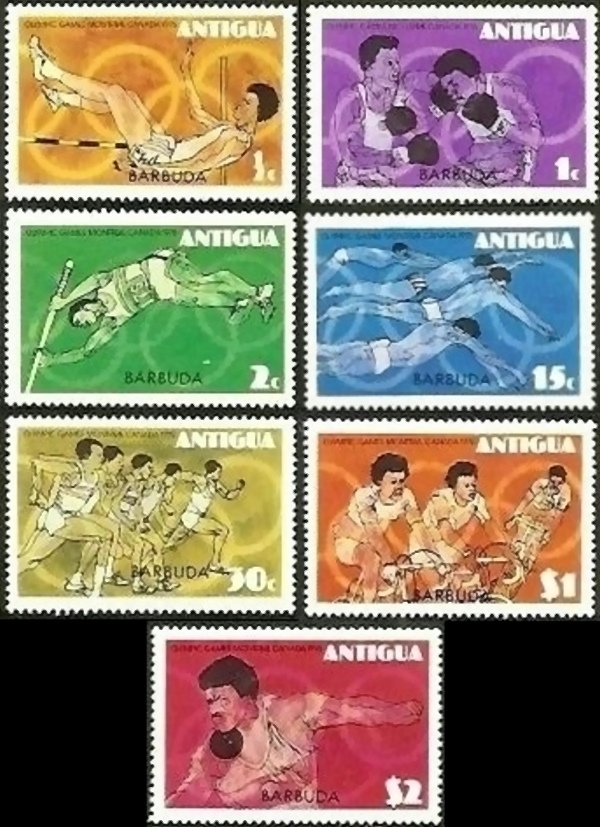 1976 Olympic Games in Montreal Stamps