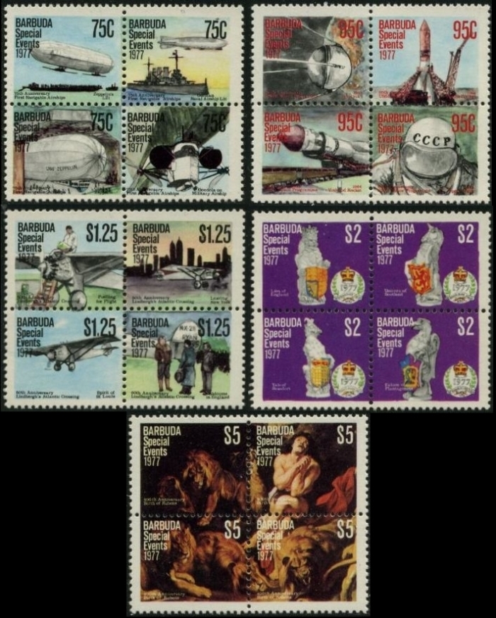 1977 Special Events and Anniversaries Stamps