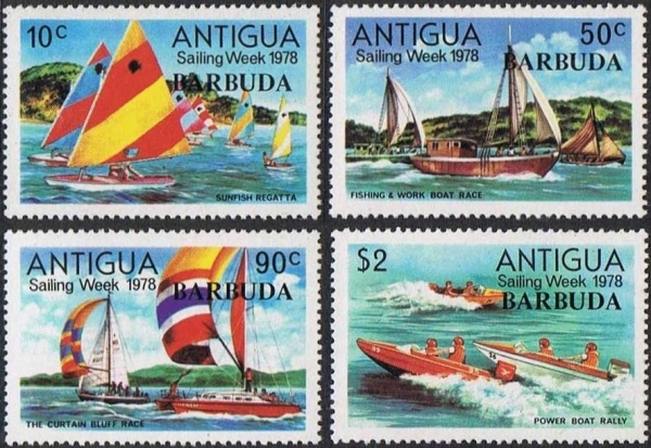 1978 Sailing Week Stamps