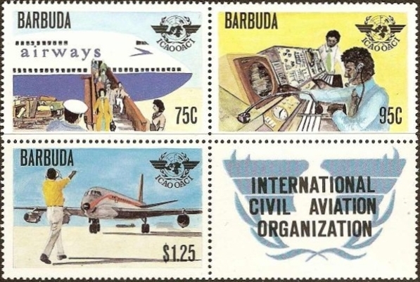 1979 35th Anniversary of the ICAO Souvenir Sheet