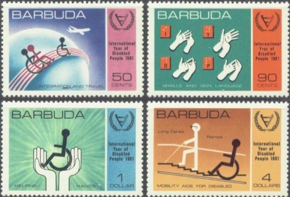 1981 International Year for Disabled Persons (1st issue) Stamps