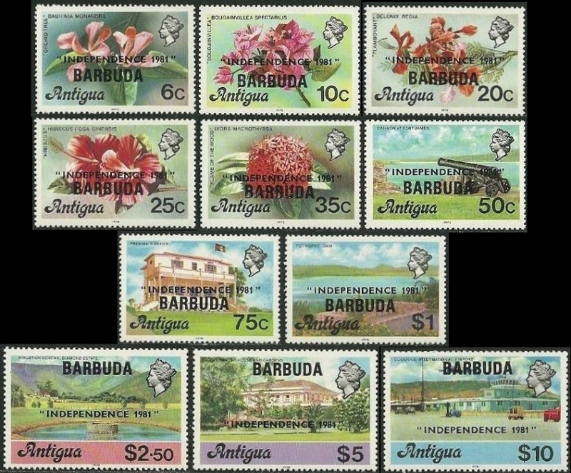 1981 Independence Stamps