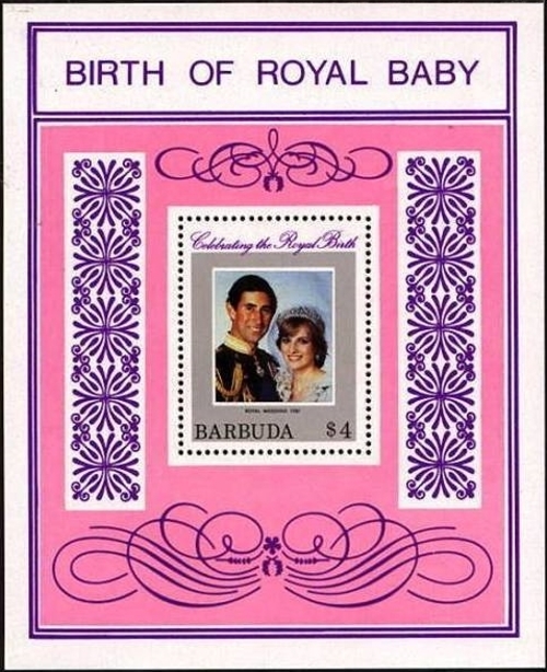 1981 Royal Birth of Prince William (1st issue) Souvenir Sheet