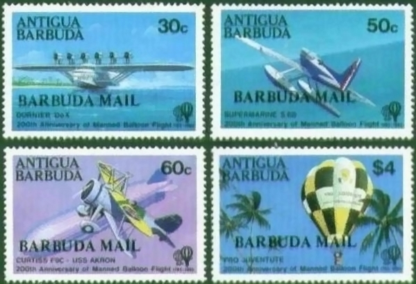 1983 Bicentenary of Manned Flight (2nd issue) Stamps