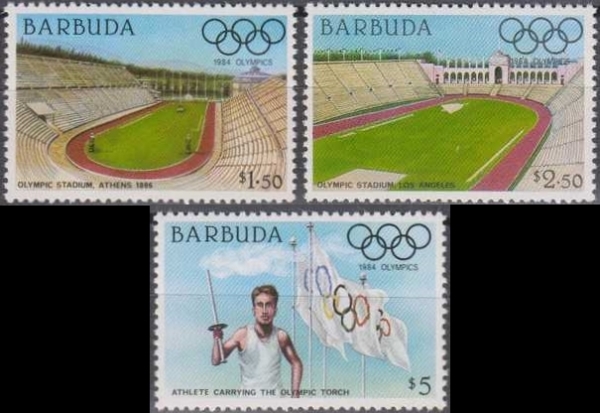 1984 Olympic Games in Los Angeles (2nd issue) Stamps