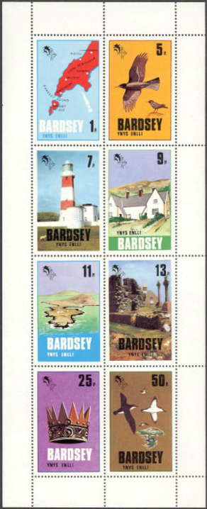 Bardsey Island 1979 First Issue Definitives