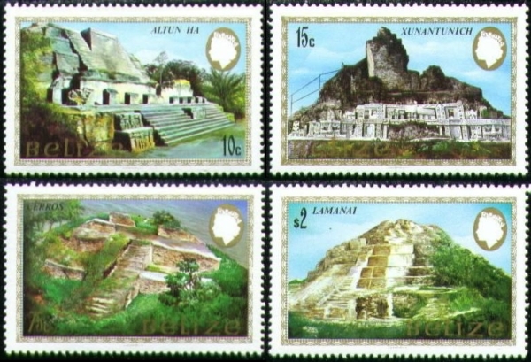 1983 Mayan Monuments Stamps