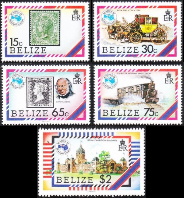 1986 'AUSIPEX' International Stamp Exhibition, Melbourne Stamps