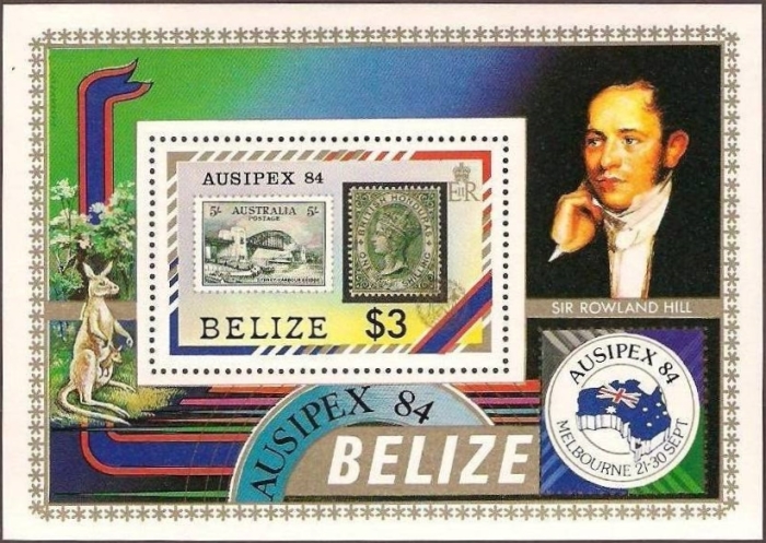 1986 'AUSIPEX' International Stamp Exhibition, Melbourne Souvenir Sheet