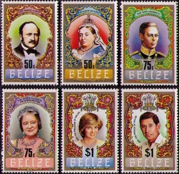 1984 500th Anniversary of the British Royal House of Tudor Stamps