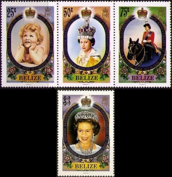 1986 60th Birthday of Queen Elizabeth II Stamps