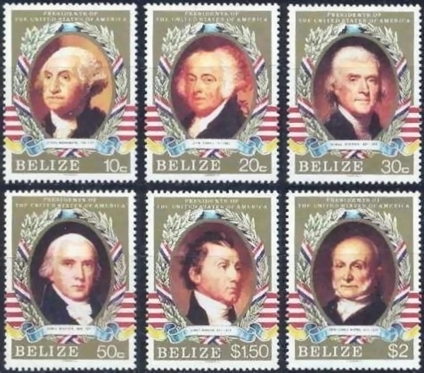 1986 United States Presidents Stamps