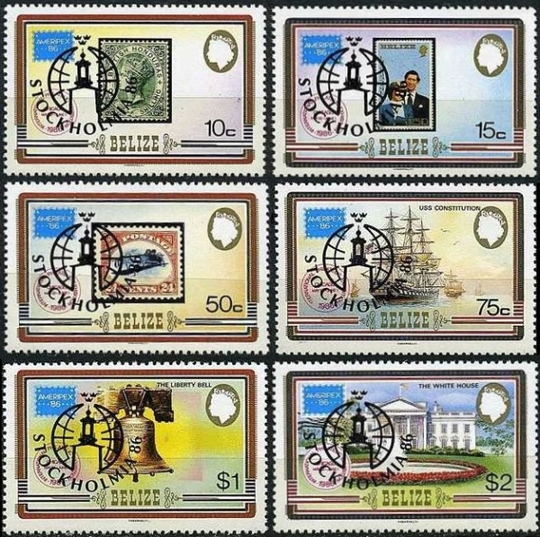 1986 'STOCKHOLMIA 86' International Stamp Exhibition, Sweden Stamps