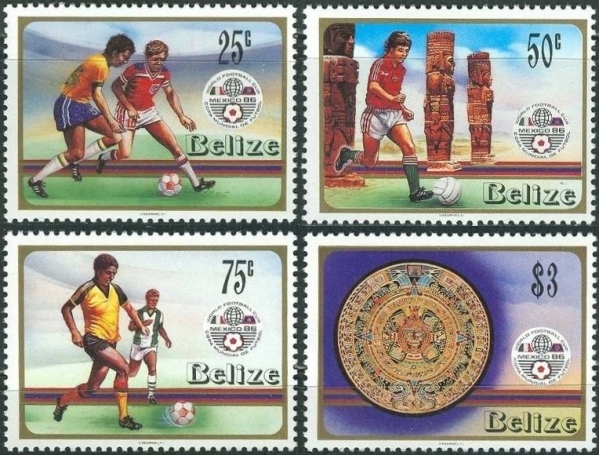 1986 World Cup Soccer Championship, Mexico (2nd issue) Stamps