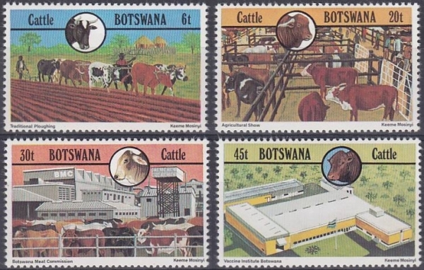 1981 Cattle Industry Stamps