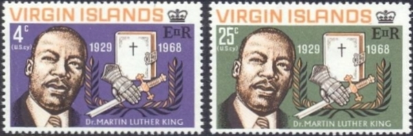 1968 Martin Luther King Commemorative Stamps
