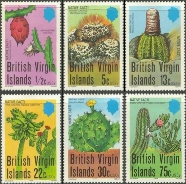 1979 Native Cacti Stamps