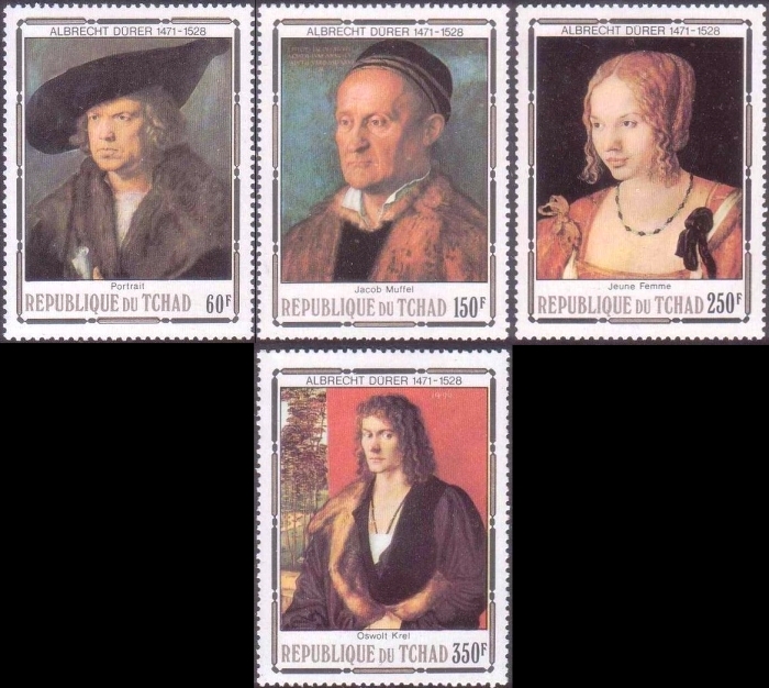 1978 Dürer Paintings Stamps