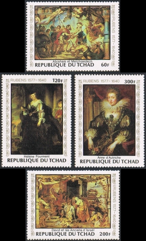 1978 Rubens Paintings Stamps