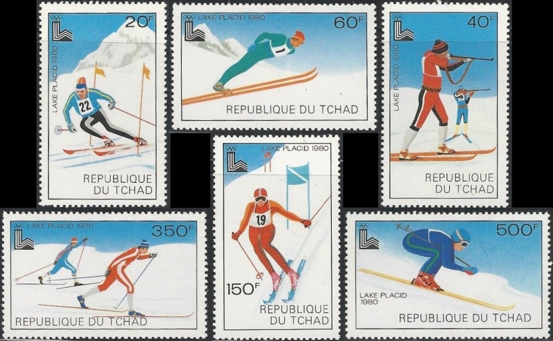 1979 13th Winter Olympic Games (Lake Placid) Stamps