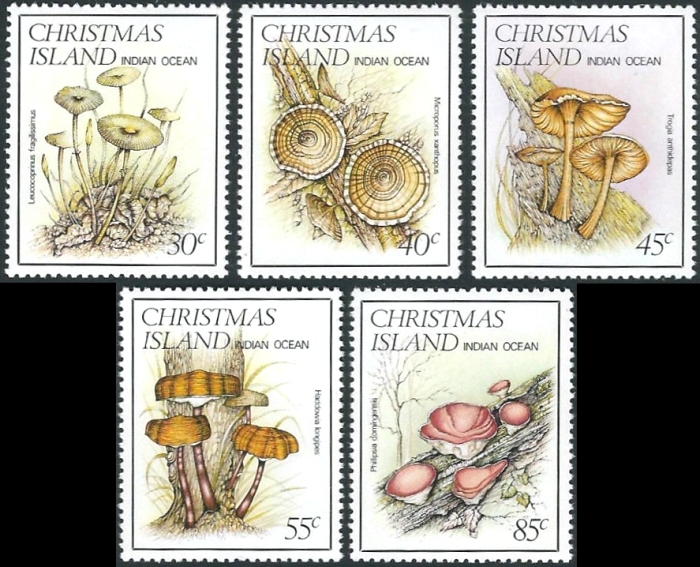 1984 Mushrooms and Fungi Stamps