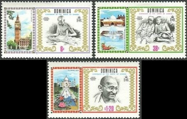 1969 Mahatma Gandhi Stamps