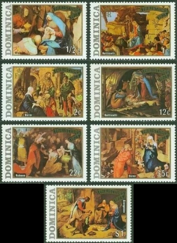 1973 Christmas Stamps