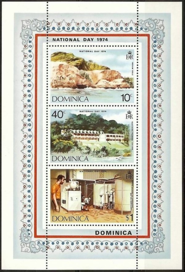 1974 National Day Souvenir Sheet