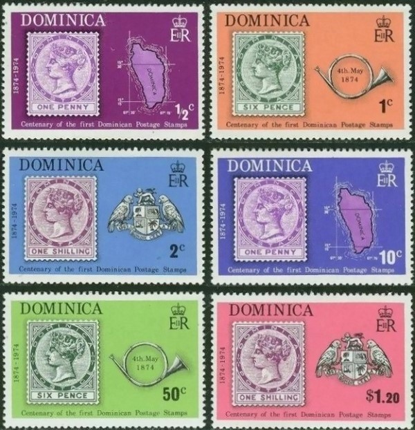 1974 Postage Stamp Centenary Stamps