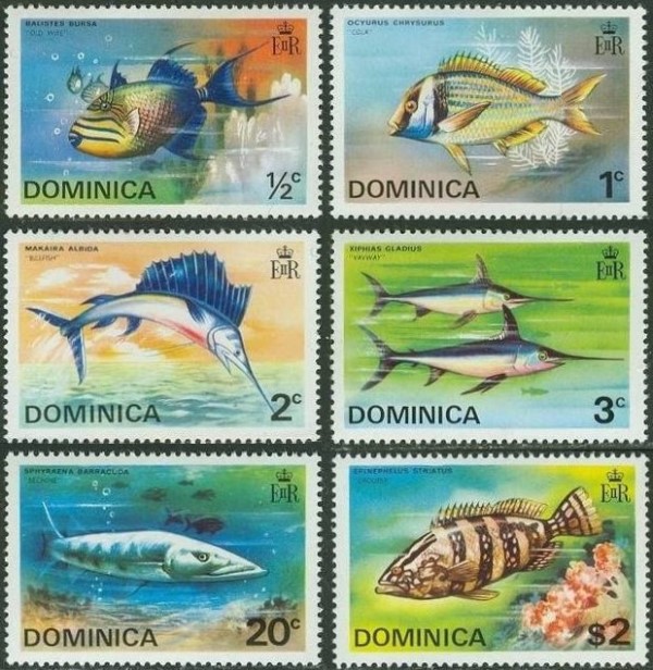 1975 Fish Stamps