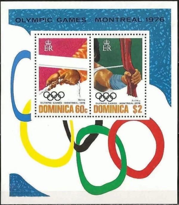 1976 Olympic Games in Montreal Souvenir Sheet