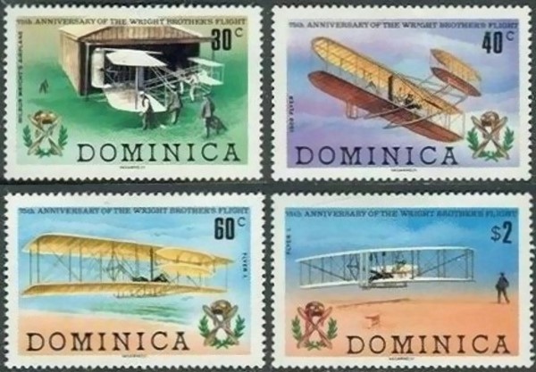 1978 75th Anniversary of Powered Flight Stamps