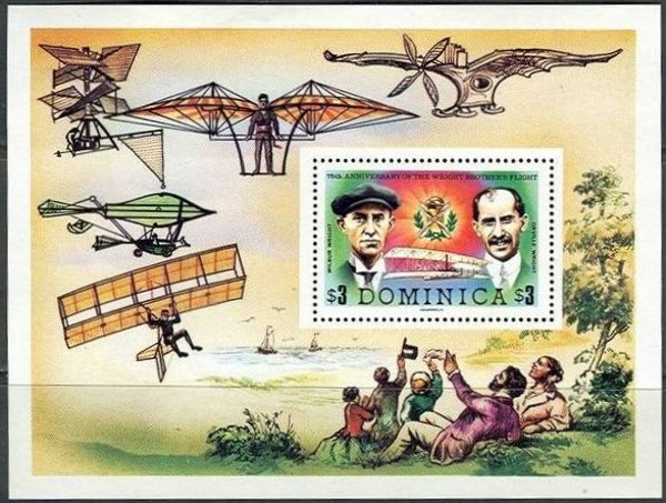 1978 75th Anniversary of Powered Flight Souvenir Sheet