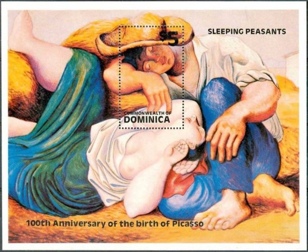 1981 Birth Centenary of Picasso Souvenir Sheet