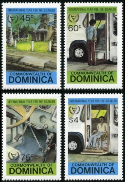 1981 International Year For Disabled Stamps