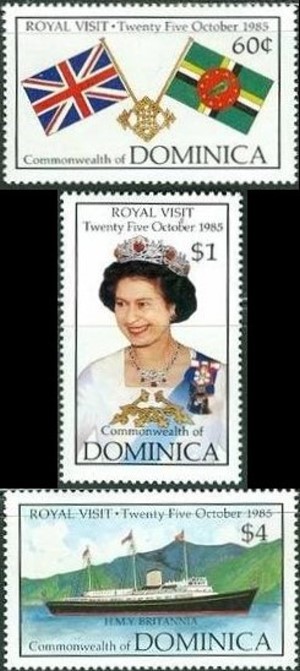 1985 Royal Visit of Queen Elizabeth II Stamps