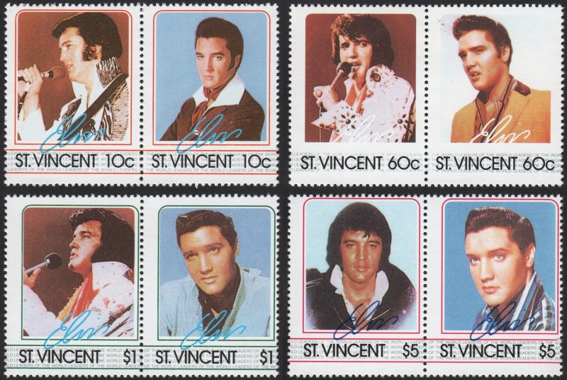 The Unauthorized Reprint Elvis Presley Set of Singles
