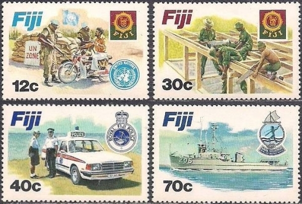 1982 Disciplined Forces Stamps