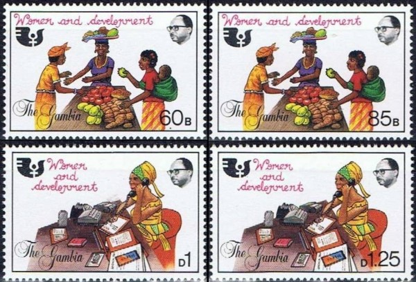 1985 United Nations Decade for Women Stamps