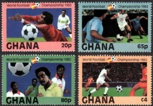 1982 World Cup Soccer Championship Stamps