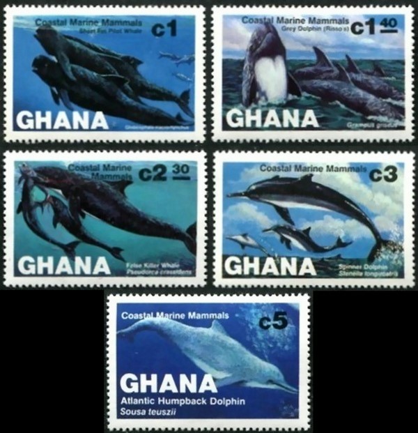 1983 Coastal Marine Mammals Stamps