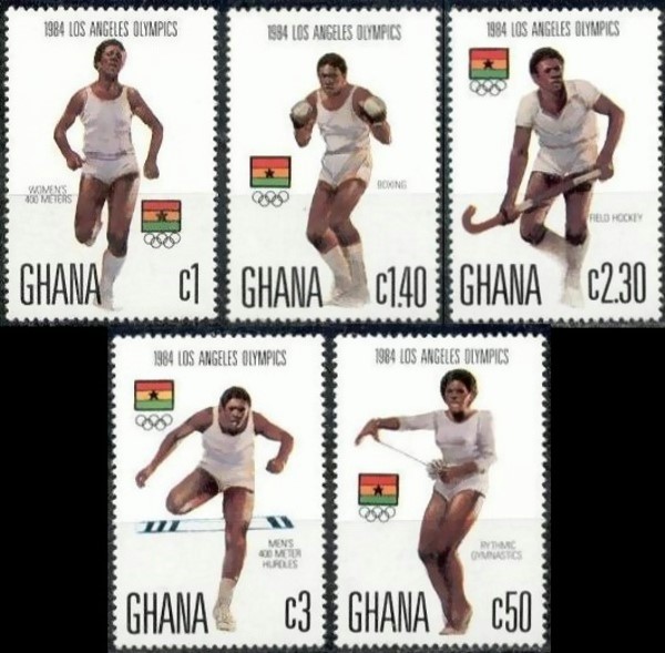 1984 Summer Olympics Stamps
