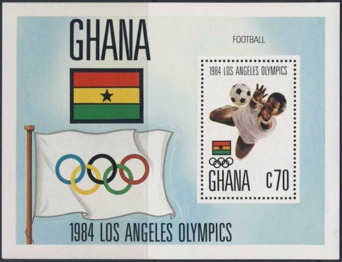 1984 Summer Olympics Souvenir Sheet