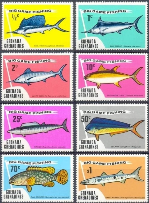 1975 Big Game Fishing Stamps