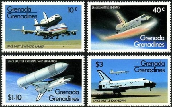 1981 Space Shuttle Project Stamps