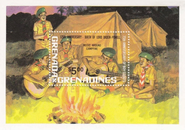 1982 Scouting Year Souvenir Sheet