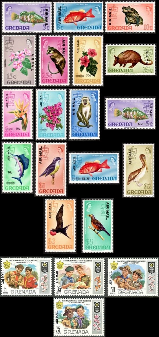 1972 Airmail Stamps