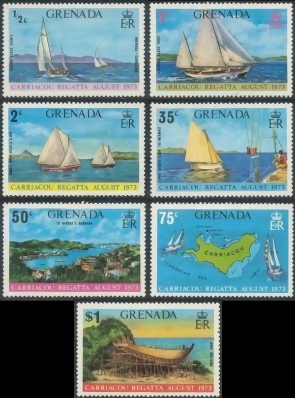 1973 Carriacou Regatta Stamps