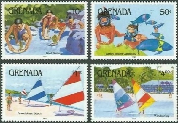 1985 Water Sports Stamps