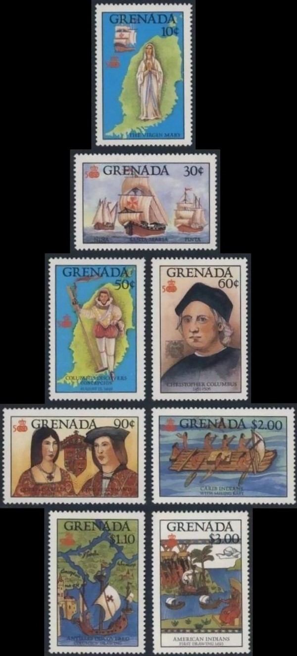 1987 500th Anniversary of the Discovery of America Stamps